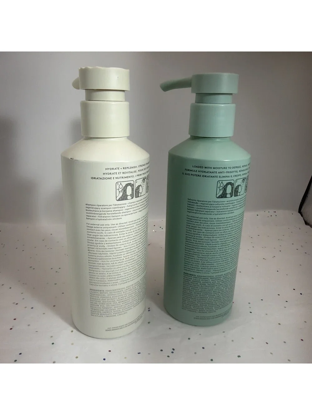 Fenty Hair Rich One Shampoo & Conditioner 10oz Set + Scalp Massager Bonus